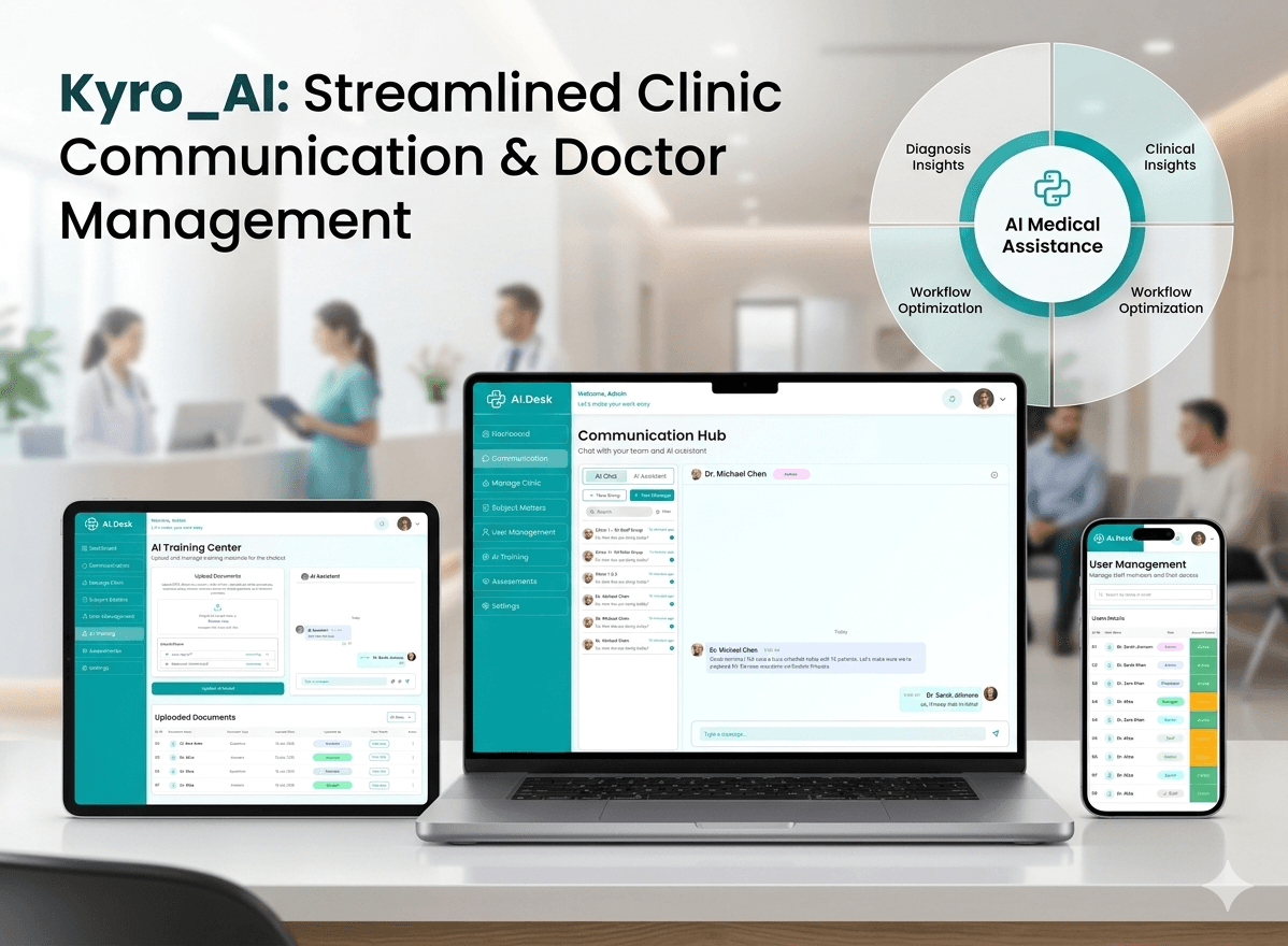 Kyro – AI-powered Clinic Management System